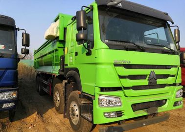 녹색 HOWO 후방 덤프 트럭 30 입방 미터 쉬운 가동