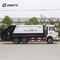 샤크맨 E3 쓰레기 압축 트럭 6X4 15 톤 새 파워 10 휠 뜨거운 판매
