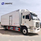 새로운 HOWO NX 6X4 육류 화물 운송 냉장고 상자 트럭 가격