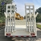 HOWO 화물 화물 트럭 장착 크레인 트럭 290HP 5톤 철도 평면판 화물 트럭
