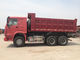 16m ³ 6x4 336hp HOWO 토양/모래 수송을 위한 덤프 트럭