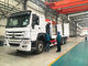 SINOTRUK 6 x 4 트레일러 반 견인을 위한 무거운 화물 트럭 상륙 다리 상승 체계