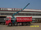 HOWO 12 짐수레꾼 덤프 트럭 기업을 위한 거치된 유압 기중기 고도 14.5m