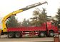 16 톤 트럭에 의하여 거치되는 기중기, 너클 붐 트럭 기중기 SQ16ZK4Q ISO CCC