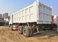 적재 백색 Howo 6x4 팁 주는 사람 트럭 3 차축 덤프 트럭 30 톤