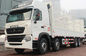 가혹한 환경을 위한 ZZ1317M4661V SINOTRUK HOWO 화물 납품 트럭 8X4 371hp