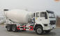 ZZ1251N3841C 구체 믹서 트럭, 트레일러 시멘트 믹서 6x4 Sinotruk 슈타이어