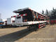 20 40 48 60Ft 낮은 적재함 트럭 트레일러 신장가능 컨테이너 샤시 세미 트레일러 60 톤