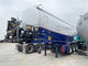 SINOTRUK 3 알크세스 벌크 시멘트 트레일러 디젤 엔진 50 톤 45 Cbm
