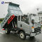 4x2 4x4 가벼운 의무 상업적인 트럭 Sinotruk Howo 팁 주는 사람 왼손 드라이브 작은 소형