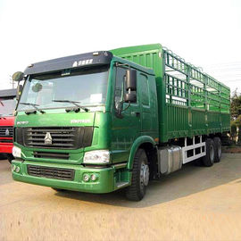 6대의 x 4대의 371HP 트럭을 40 톤 화물을 수송하는 1 침대 선적 녹색이 되십시오