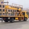 샤크맨 X6 접기 팔 크레인 트럭 4x2 160-250HP 10톤 핫 판매