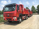 빨간색 에어 컨디셔너를 가진 정면 드는 20M3 덤프 트럭 40-50T