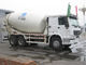 10 바퀴 350hp 8cbm 부피 측정 구체 믹서 트럭 6x4 전진 시멘트 트럭