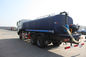 6x4 하수 오물 압력 출력 기능을 가진 유조 트럭/13 CBM 폐기물처분 트럭