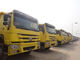40-50 톤을 위한 노란 371hp 20M3 RHD Sinotruk Howo 6x4 덤프 트럭은 적재합니다
