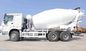 HOWO 덤프 트럭, 시멘트 믹서 트럭 10는 유로 2 400L 연료 탱크를 선회합니다