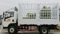 SINOTRUK 4x4 화물 트럭 380hp HW76 높은 갑판 택시를 가진 40 톤 수용량