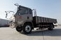 HOWO 4x2 빛 의무 상업적인 트럭은 저장 브라운 색깔 160hp 8.2t 뒤 축에 연료를 공급합니다