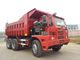 빨간 Sinotruk 6x4 Rc 덤프 트럭 팁 주는 사람 Hova 포좌를 가진 60 톤 광업