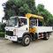 3 톤 밴 화물 기중기를 가진 Sino 트럭 특별한 가벼운 의무 상업적인 트럭