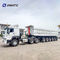 SINOTRUK 3개의 4개의 차축 반 트레일러 50T 40cbm 각자 기울이는 덤프 트럭