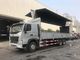 SINOTRUK HOWO A7 6X4 대형 화물 트럭 Euro II 10 Wheeler Wing Van