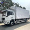 Shacman L3000 4x2 냉장고 트럭 과일 야채 수송 Thermo King