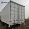 SINOTRUK HOWO LHD 박스 트럭 밴 화물 트럭 6 톤 116 에이치피