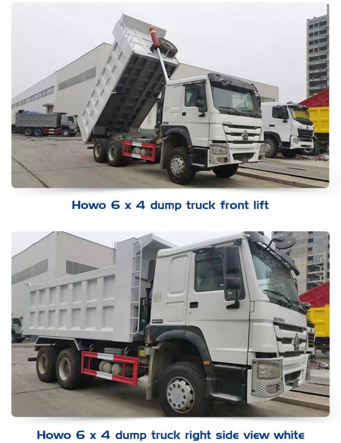 오버르턴링 몸체 플랫폼 중국 트럭과 시노트루크 6x4 덤프트럭
